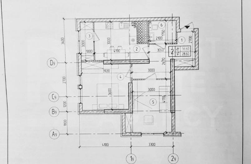 Vânzare, apartament, 1 cameră, strada Dimineții, Botanica - Schiță 7