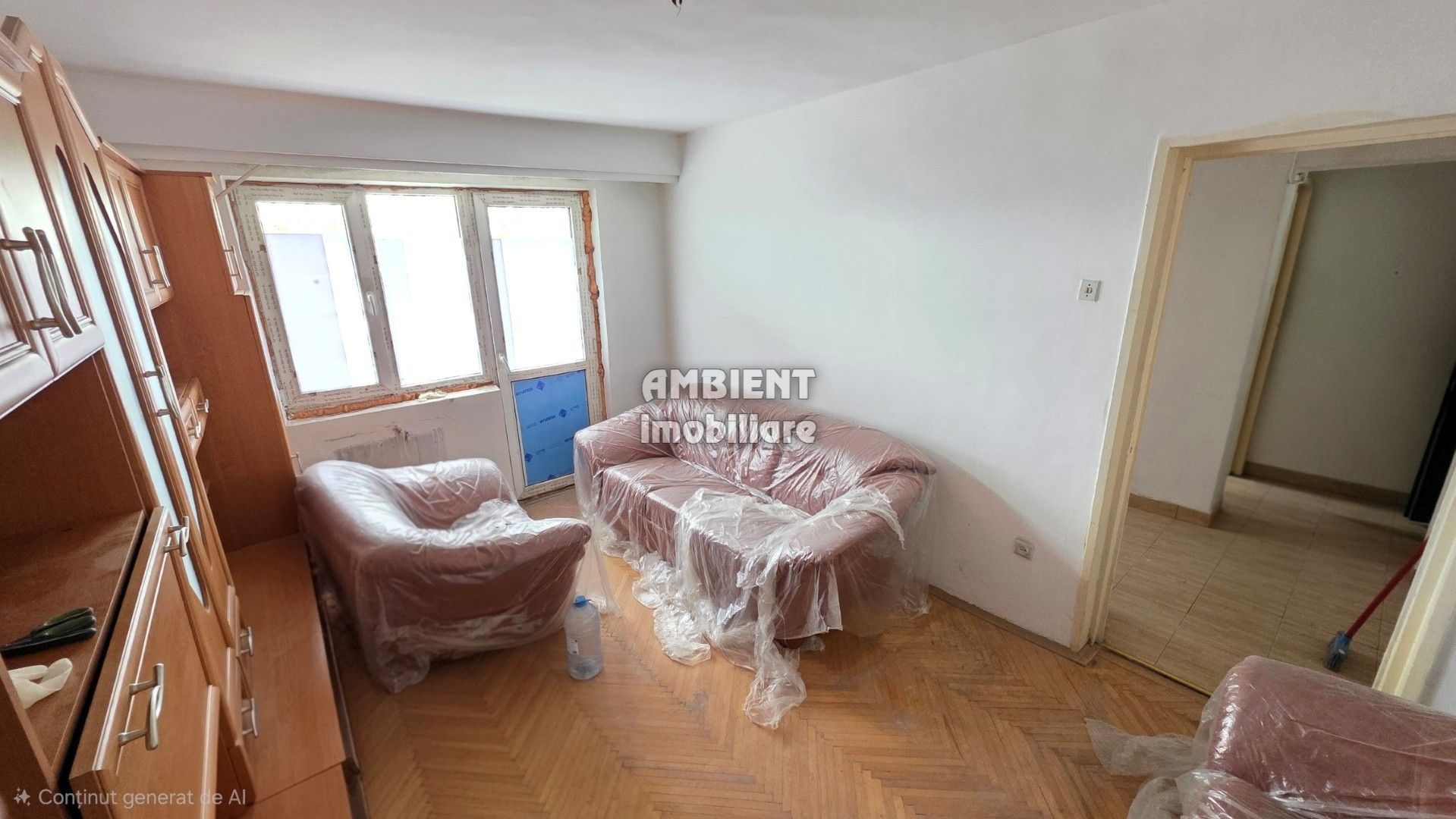 Apartament cu 3 camere, etaj 4, zona Piata VIDIN; - Poză 3