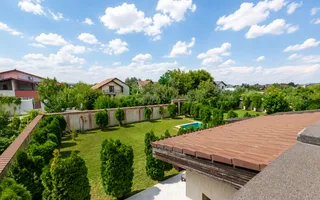 Vila cu piscina, 6 camere, 254mp utili, 815mp teren, com. Berceni - Poză 49