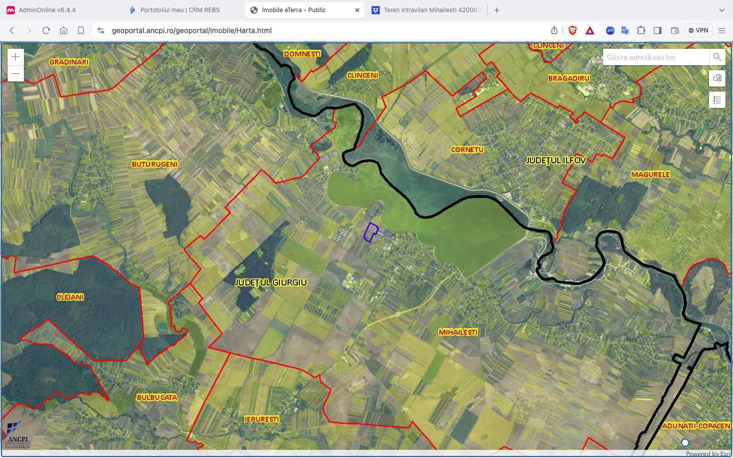 Teren extravilan Mihailesti 15 ha - Poză 19