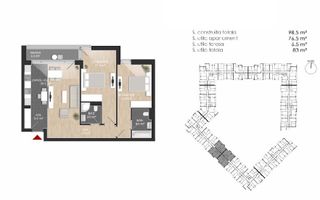 Apartament 3 camere***Bloc NOU premium**Piscina//Sector 1_Chitila - Poză 21