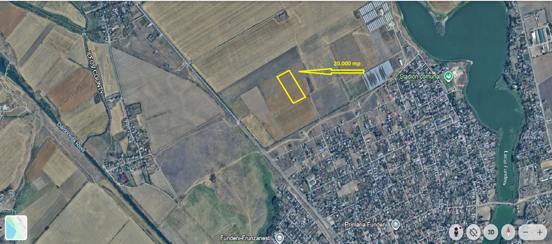 Teren intravilan 20.000 mp - Fundeni - Poză 1