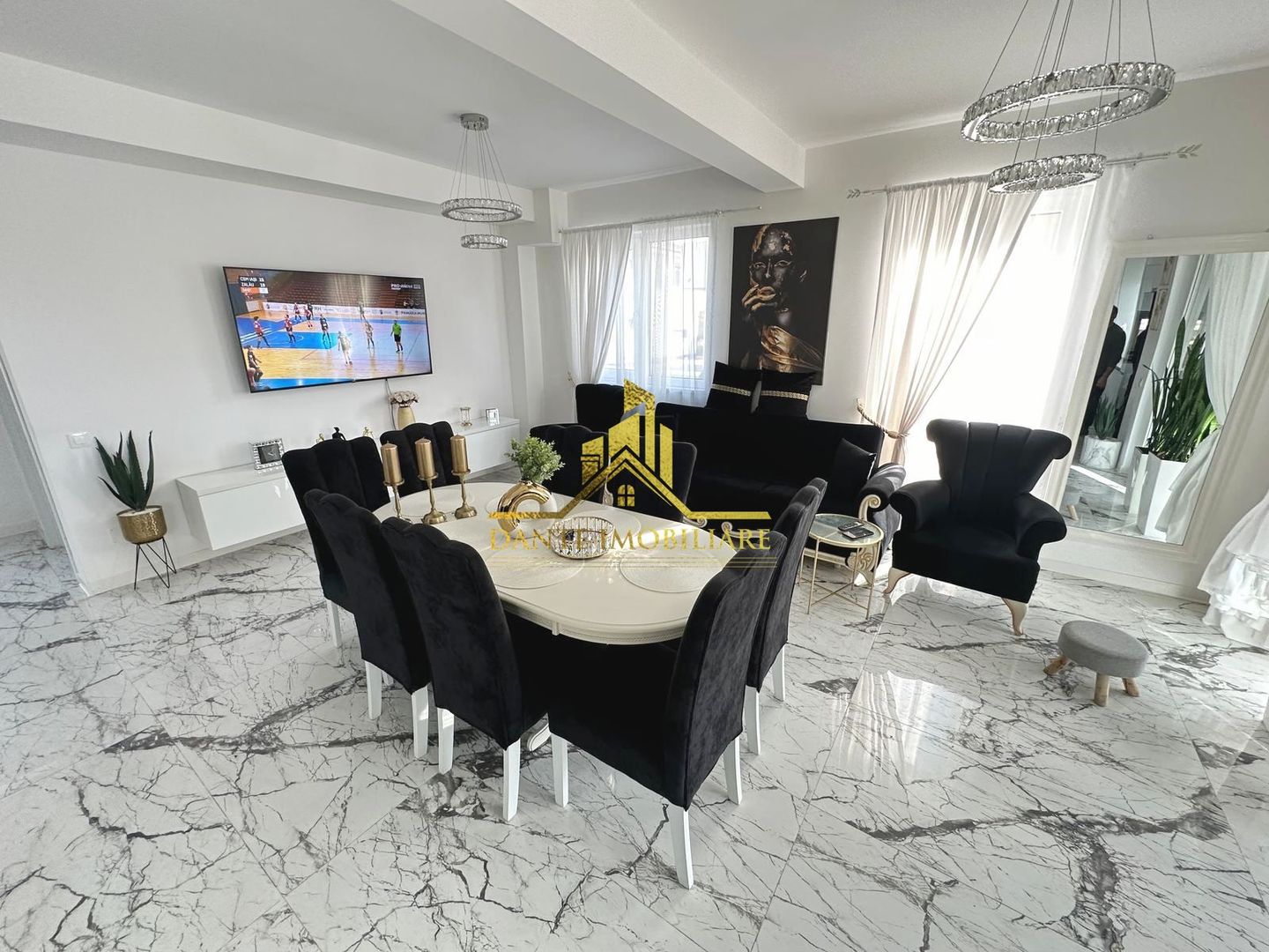 Casa individuala, 5 camere, mobilata lux, utrafinisata, Chinteni - Poză 1