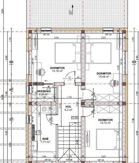 Casa individuala Sura MICA - Schiță 8