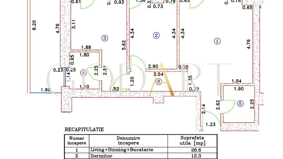 Apartament premium | 3 camere | Cortina 126 - Poză 23