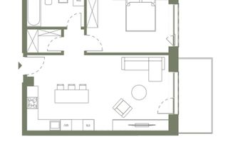 Apartament 2 camere | finisat | TVA inclus | ERA by Hexagon - Poză 6