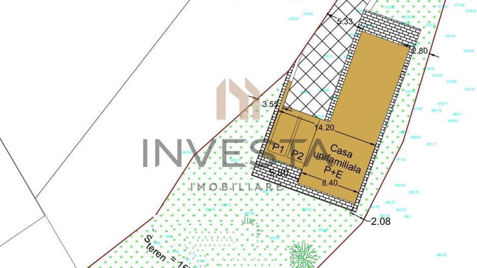 EXCLUSIVITATE – Teren cu Autorizatie de Construire in Feleac | - Poză 2