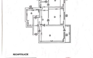 Apartament 3 camere decomandat – 69,12 mp utili – pe Anastasie Panu ! - Schiță 10