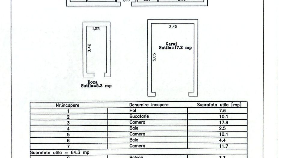 Girocului | 3 Camere | Etaj intermediat | Boxa + Garaj - Poză 10