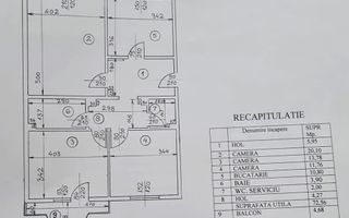 Vânzare Ap 3 Camere Între Nerva Traian & Mall Vitan Centrală TermicaCertificat A - Poză 4
