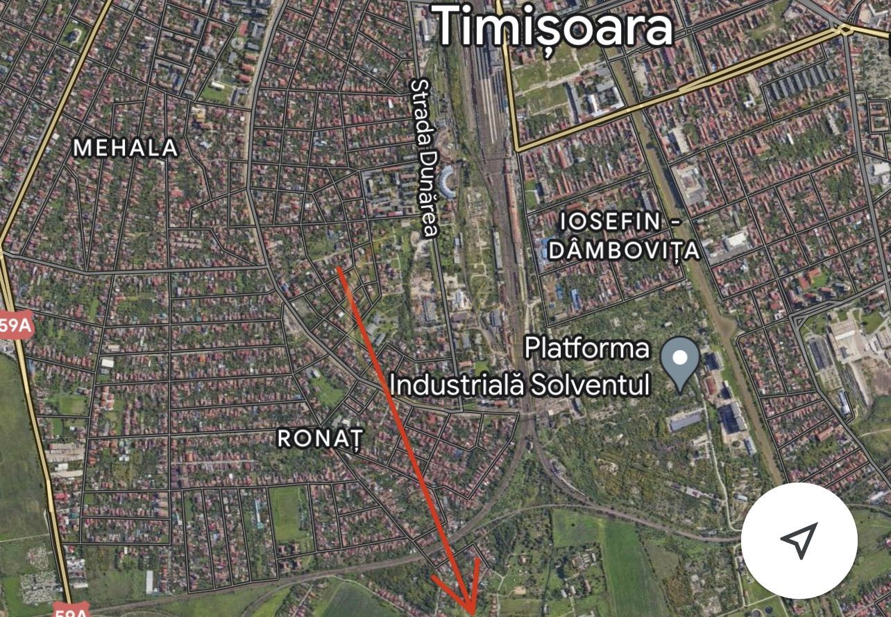 Teren intravilan 822mp - Ronat la 10 minute de centru - Poză 2
