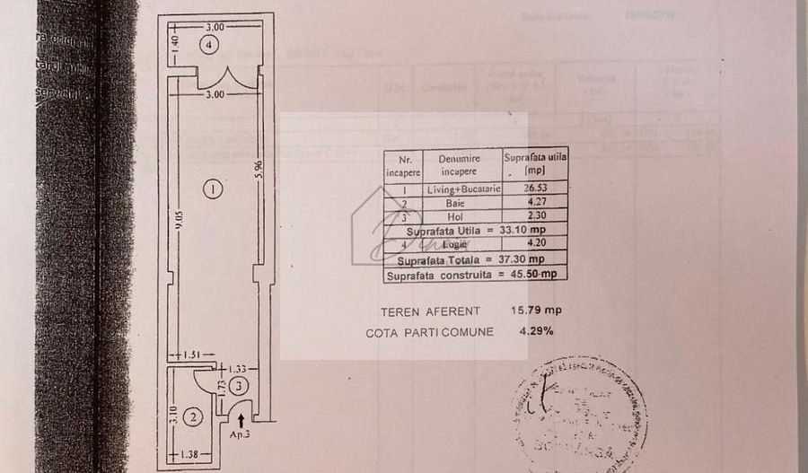 Garsoniera Jiului - Metrou I Bucurestii Noi I Comision % - Poză 16
