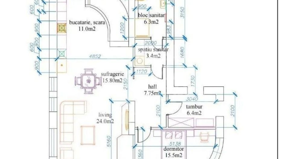 Vânzare, casă,  in 2 nivele, Poiana Domneasca. - Poză 6