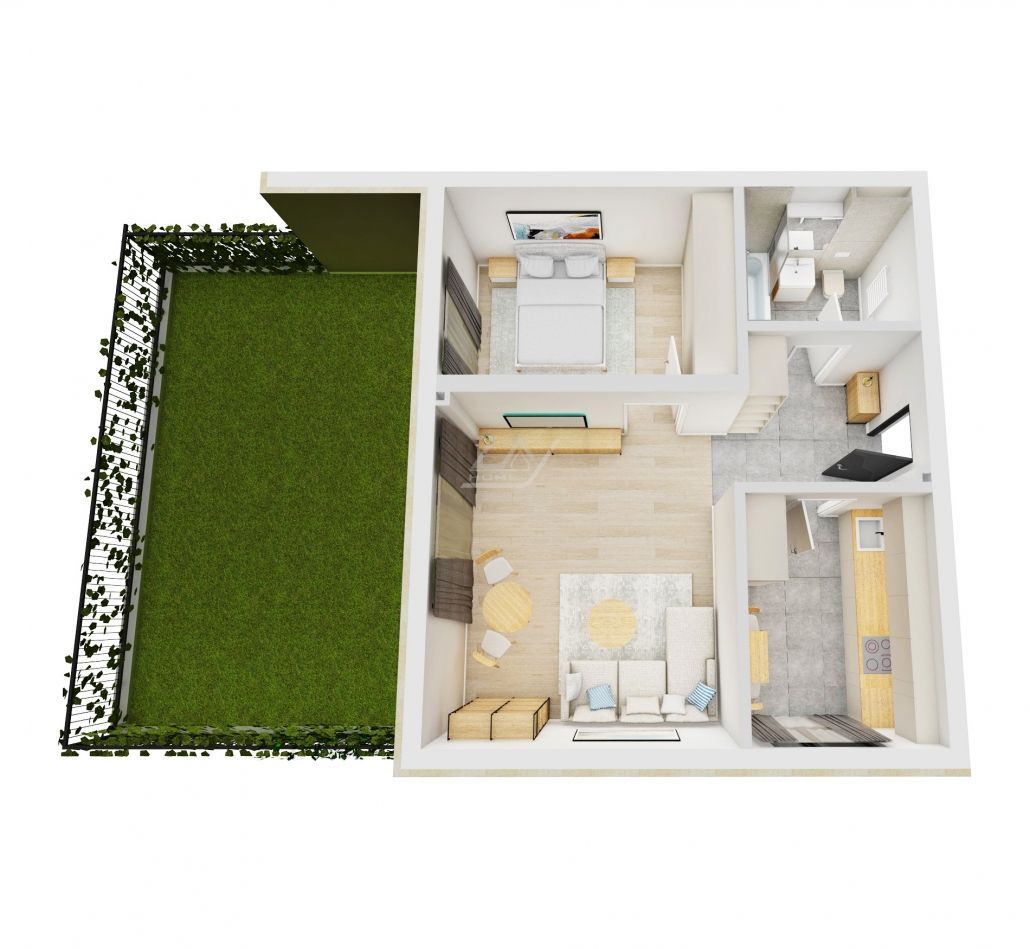 Comision 0! Gradina proprie.  Bucatarie inchisa. Loc de parcare. - Poză 8