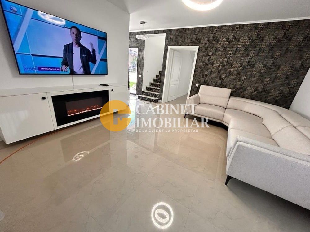 Vila 4 camere PREMIUM - mobilata - intabulata - La asfalt - Poză 5