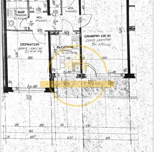 Apartament cu 2 camere / 47 mp/ zona Podu Ros - Poză 7