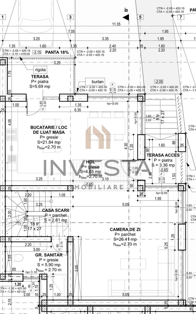 Casa moderna S+P+E+M | 180 mp utili,  pe strada Fagurelui! Comision 0! - Schiță 11