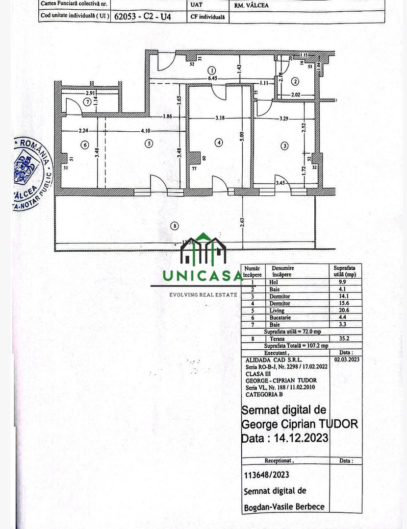 Apartament 3 camere/parter cu terasă – Dem Rădulescu - Poză 11