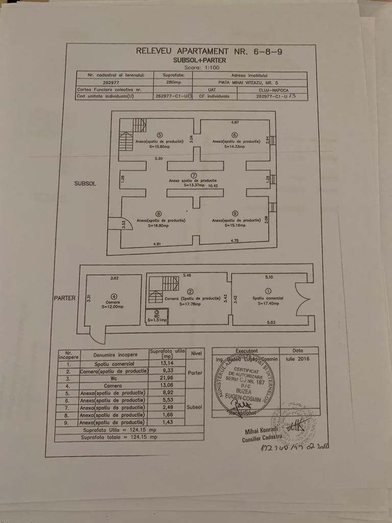 Spatiu comercial ultracentral | 124 mp | Piata Mihai Viteazu - Poză 14