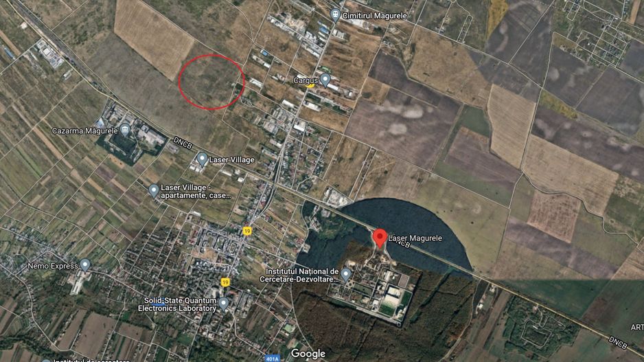 DNCB Magurele teren 1000 mp zona strada Fermei Atomistilor - Poză 2