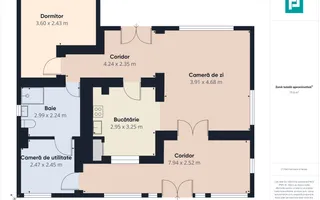 Casă renovată cu curte mare de închiriat în Rontău - Poză 13