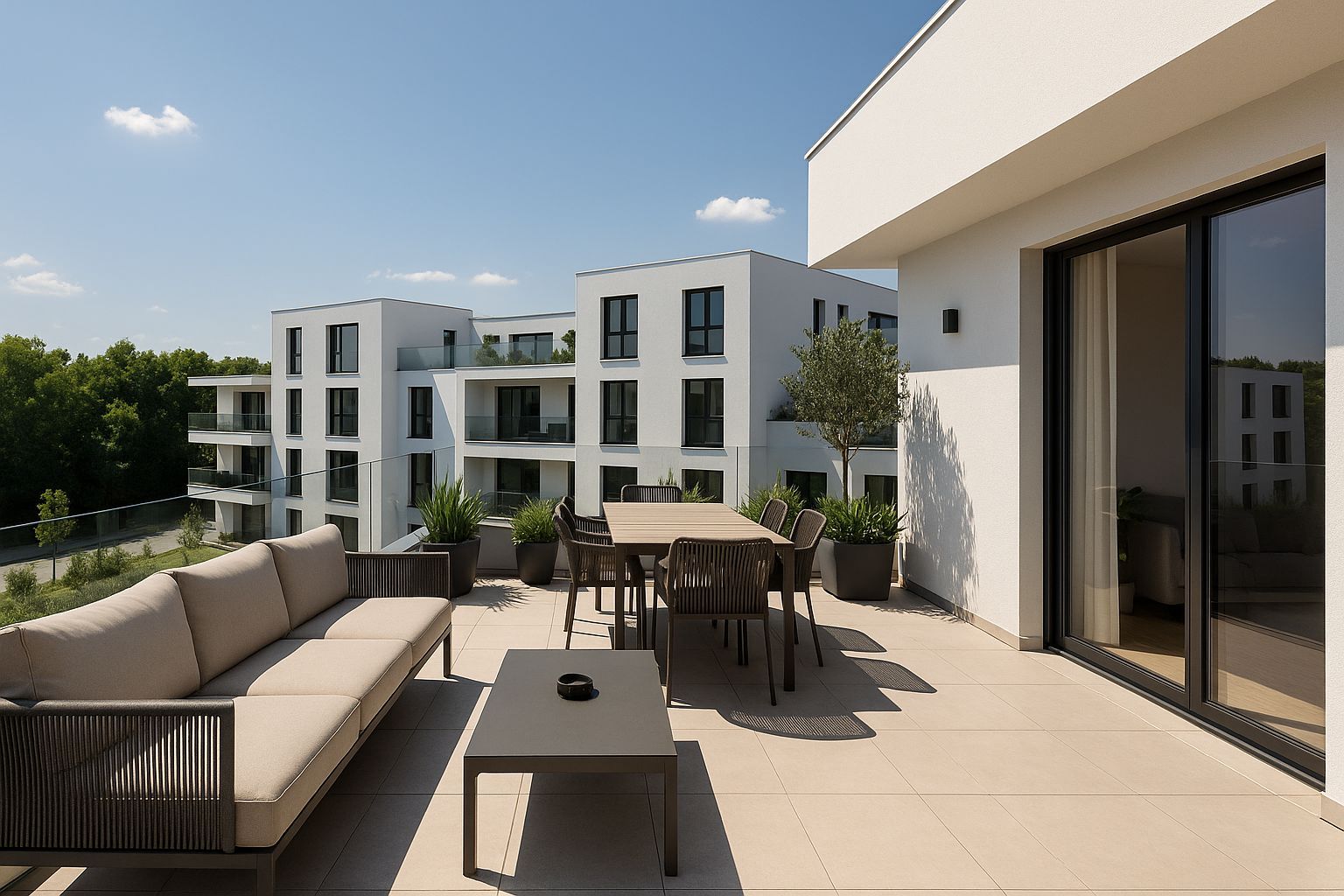 Exclusiv: Penthouse 3 camere – 143 mp – terasă uriașă – comision 0% - Poză 1