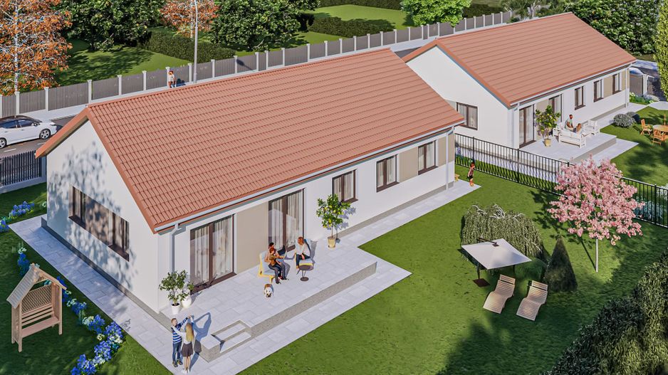 Case individuale Prejmer cu pompă de căldură și panouri fotovoltaice - Poză 3