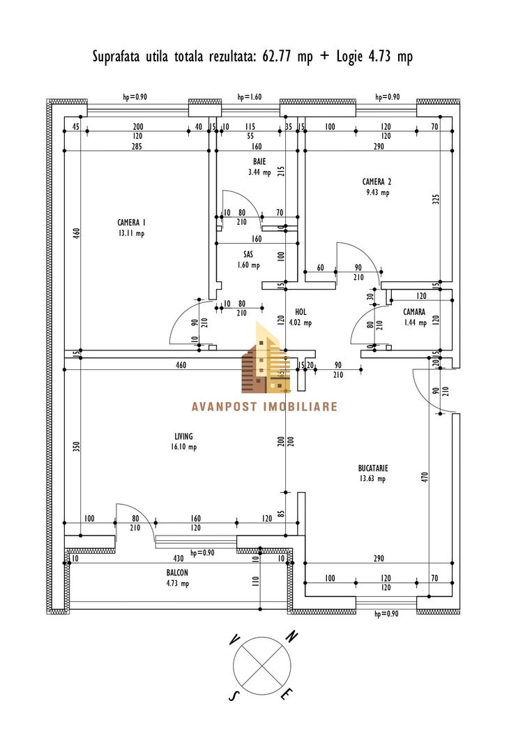| Apartament cu 3 camere de vanzare | Cartierul Grigorescu | Etaj 2| Decomantat| - Poză 6