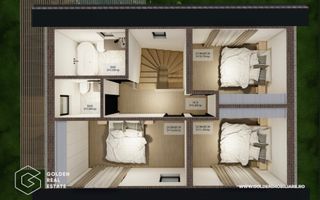 Casa/Vila ARYA P+E, 400 mp teren, Cartierul ATHENA, comision 0% - Poză 7