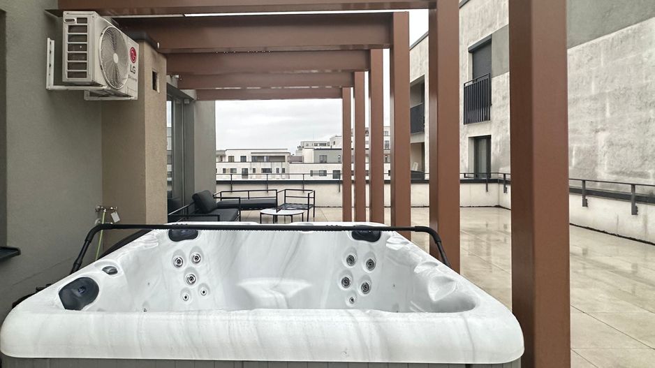 Penthouse de LUX 4 camere cu terasă spectaculoasă de 122 mp + jacuzzi - Poză 7