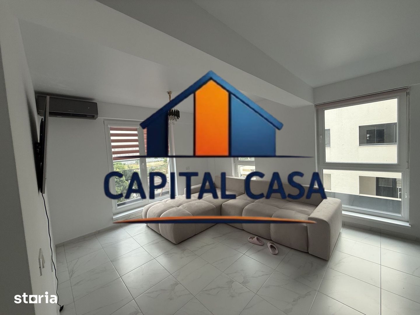 Apartamentu cu 2 camere , etaj 6/7, incalzire in pardoseala . - Poză 1