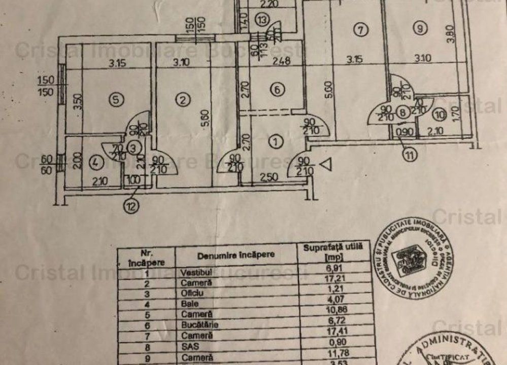 Vanzare Apartament 4 camere. Aparatorii Patriei. - Poză 5