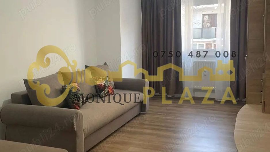 Garsoniera | Etaj intermediar | Mobilata | Utilata | - Poză 1