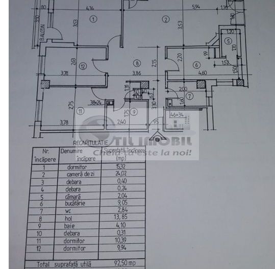Apartament 4 camere - Hala Centrala - Poză 16