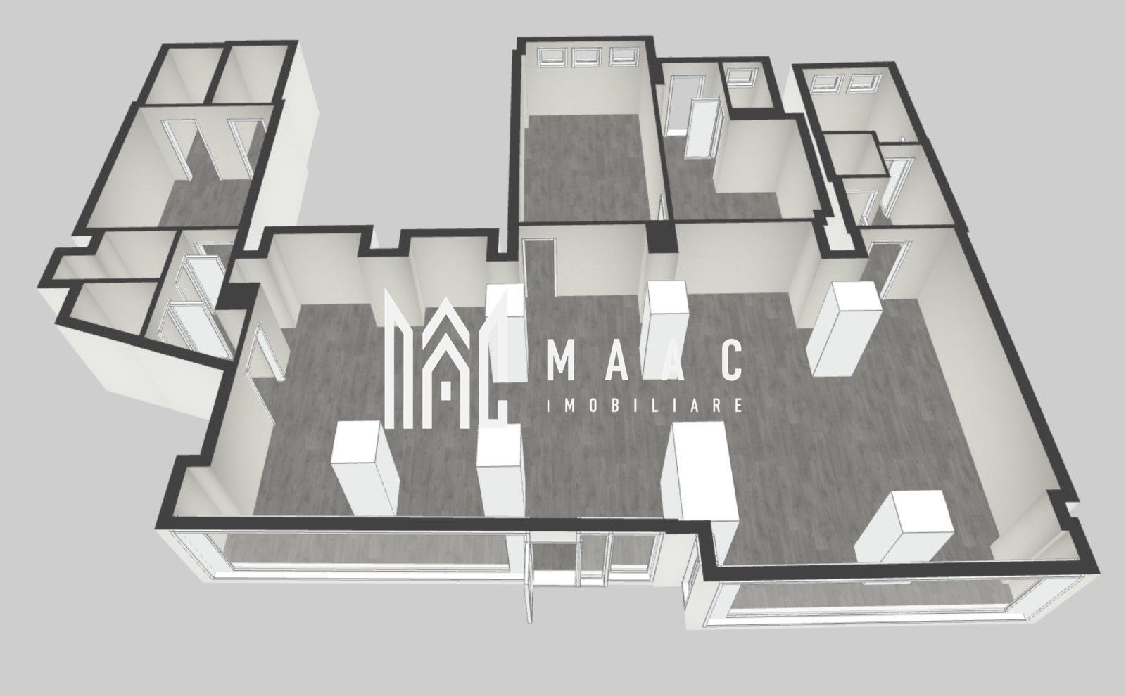 Spatiu comercial/birouri I VAD I Expunere I Mihai Viteazu - Schiță 1