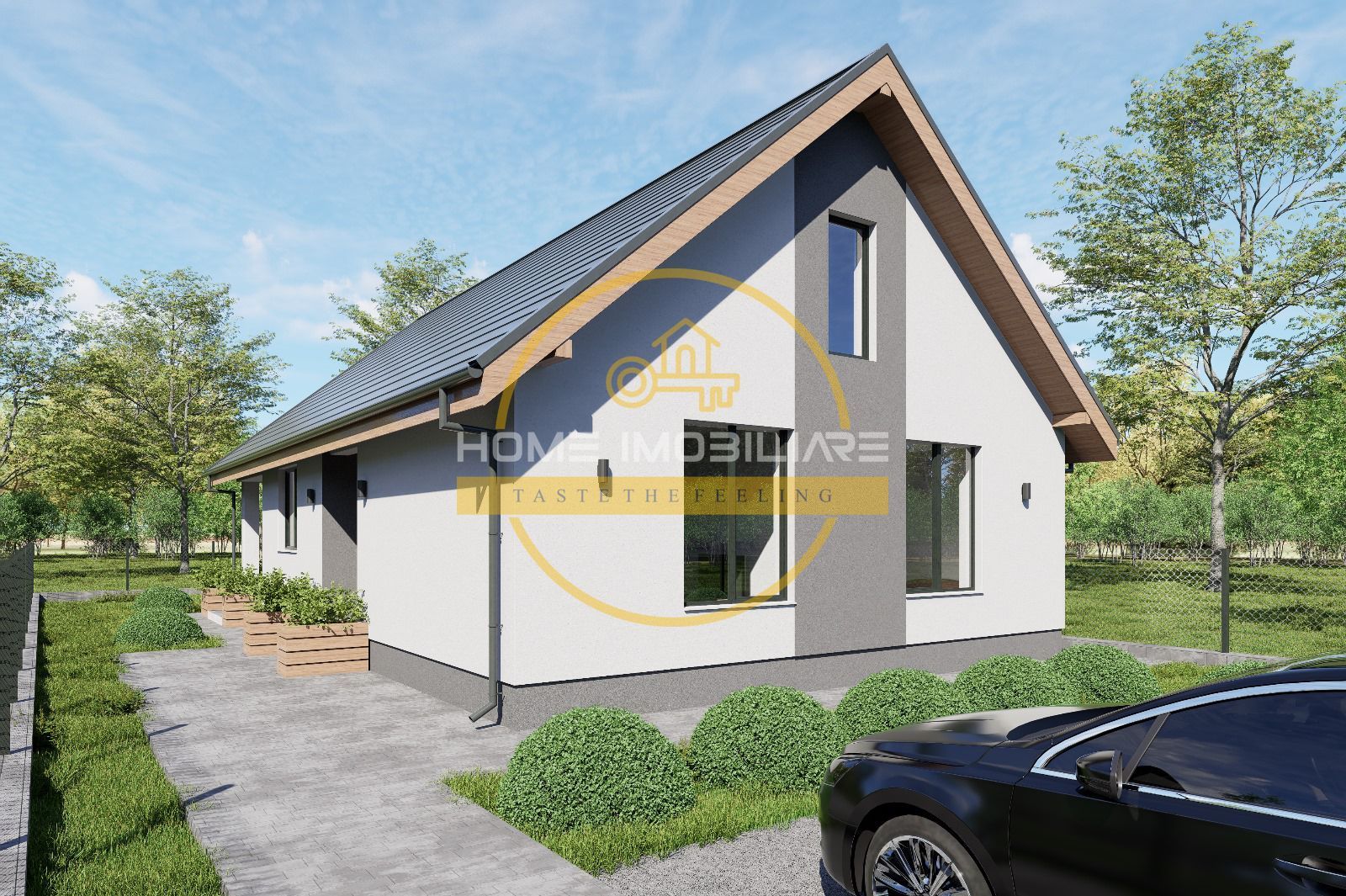 Casa cu 3 camere+mansarda, cu toate utilitatile zona Holboca - Poză 2