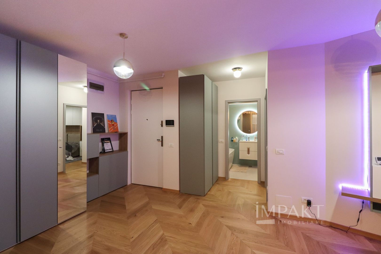 Apartament cu 2 camere ultrafinisat, cu un view deosebit, situat in ansamblul Wings! - Poză 6