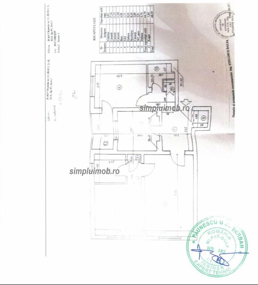 Arena Nationa 3 Camere Renovat - Poză 8