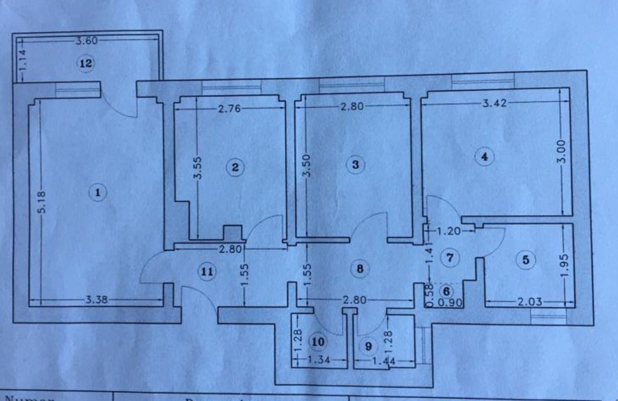 3 camere decomandat | Parcul liniei| Etaj 7/10 - Poză 12