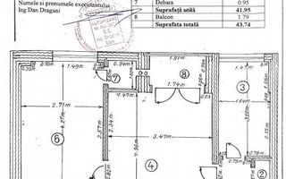 Apartament 2 Camere de vânzare Ultra-Central | Universitate -FARA RISC SEISMIC - Poză 14