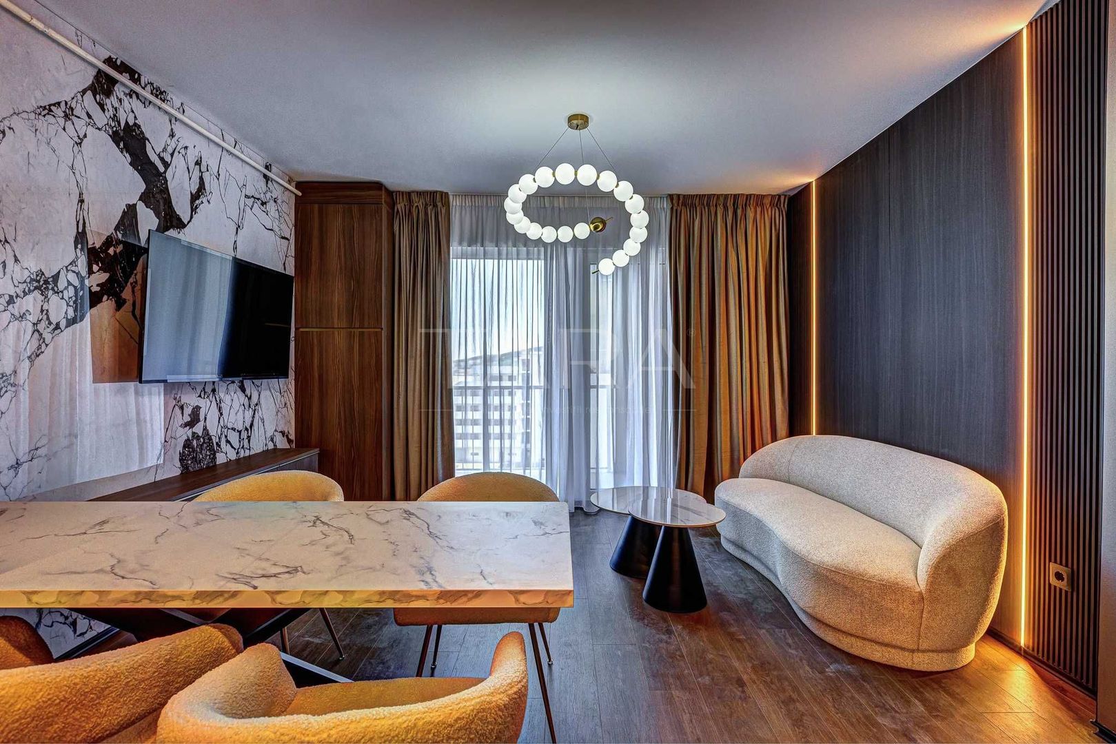 Apartament elegant, 2 camere, 54 mp, zona Eroilor, Florești. - Poză 3