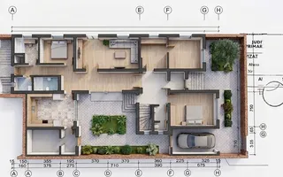 Vila 4 camere | Teren 532 mp | Piscina si foisor | Str. Lupeni - Schiță 20