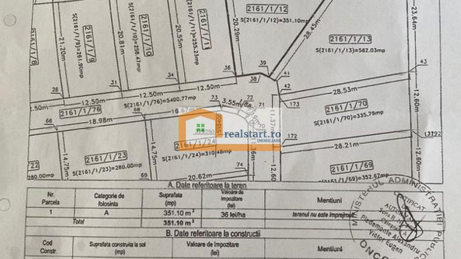 Teren contructii - 600mp compus din 2 loturi alipite, intre case - Poză 4