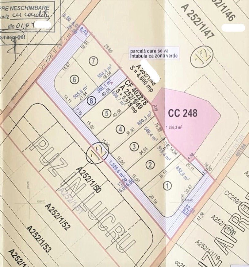 Terenuri intravilane 500- 852mp în Sag - Poză 7