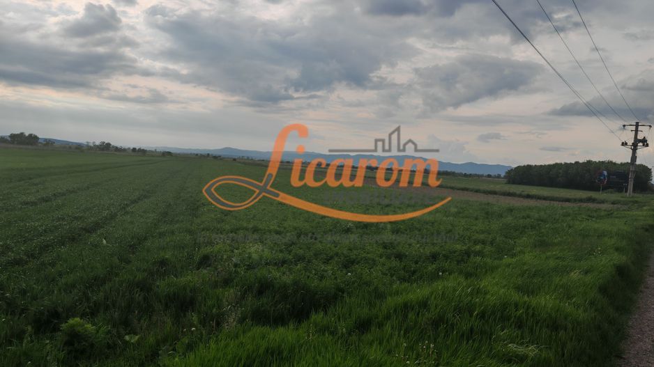 Teren Stupini Calea Feldioarei 4600 mp,21 euro/mp, front asfalt-DN13 - Poză 8