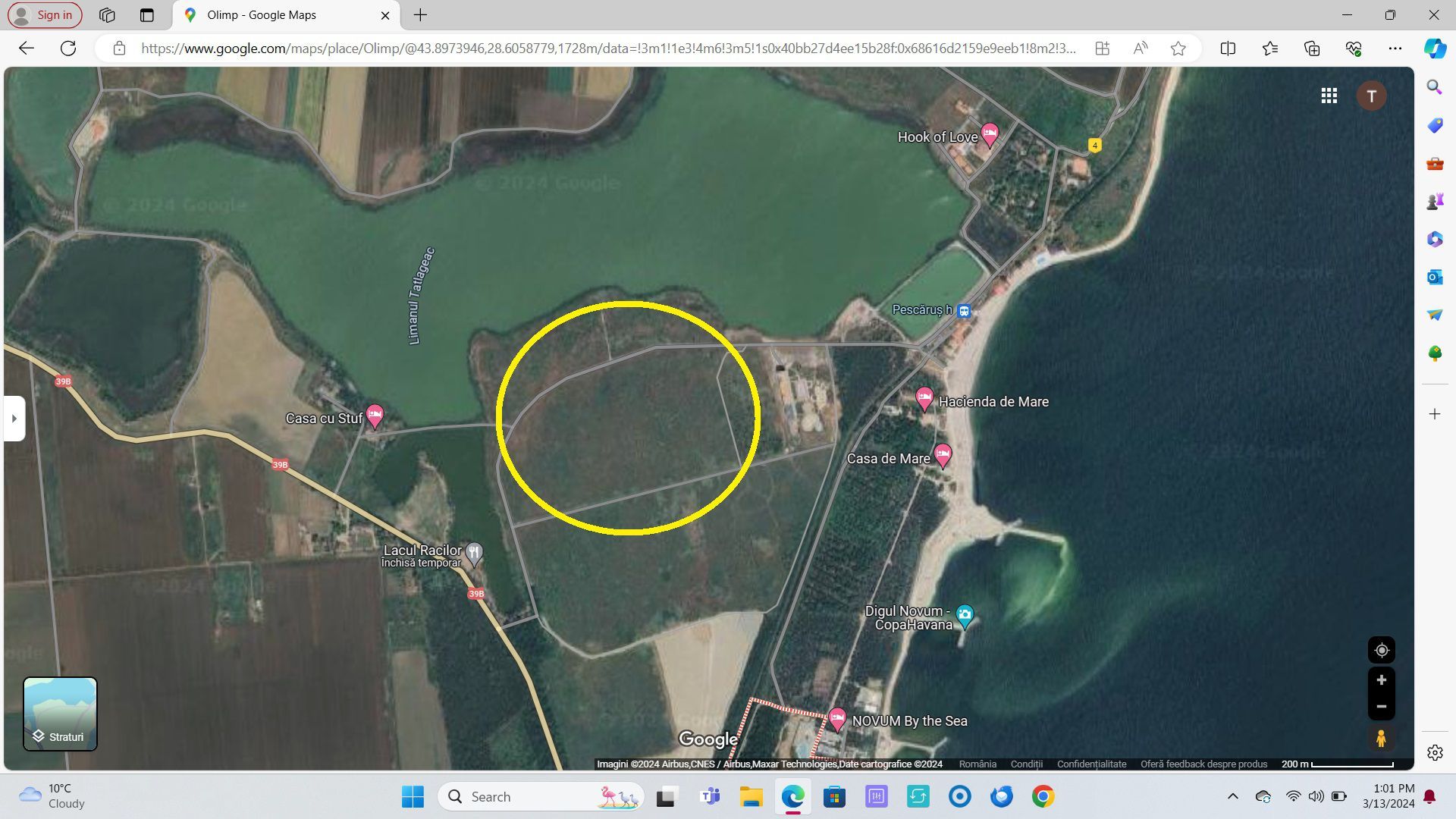 OPORTUNITATE TEREN 15HA LANGA POPASUL PESCARILOR OLIMP - Poză 2