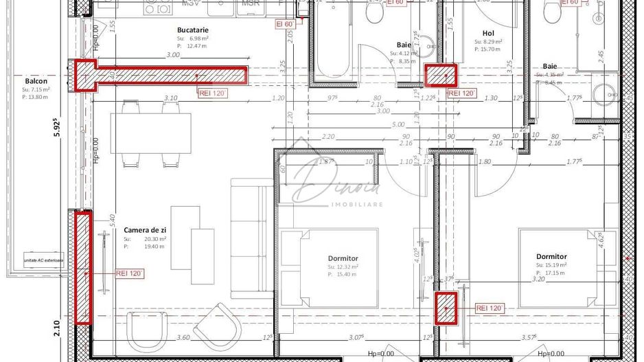 Comision 0% Apartament 3 camere 80 mp Aviației Aurel Vlaicu - Poză 3