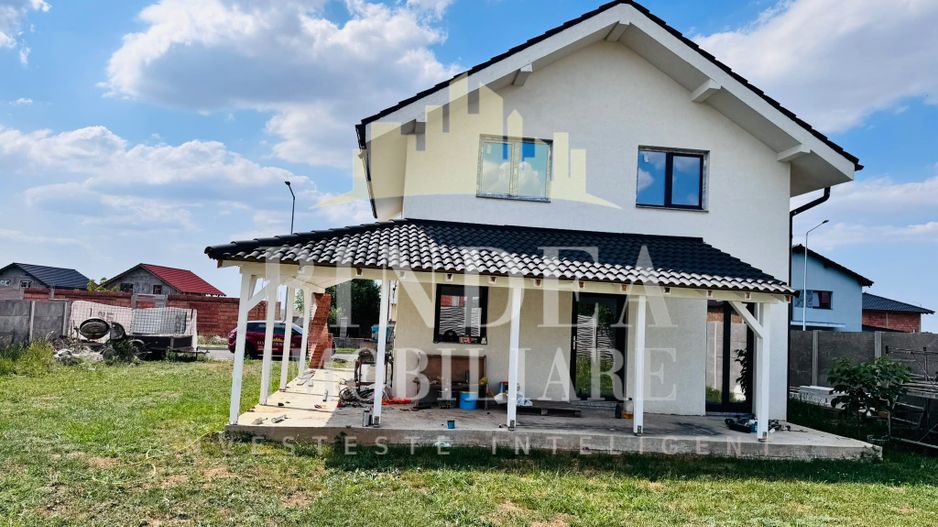 Casa individuala P+M Giarmata 584 mp 22 front, interior la alb - Poză 17