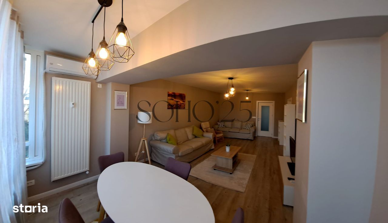 Proprietar Inchiriez 3 camere, renovat, 2 băi – Aviator Popișteanu - Poză 1