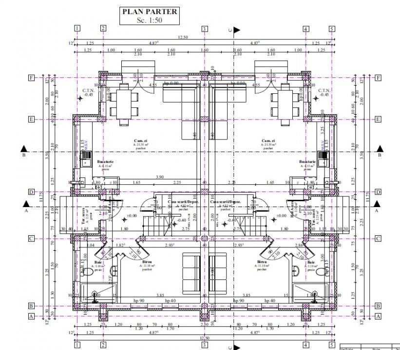 Duplex cu 4 camere si teren generos de 352 mp – Mosnita Noua - Poză 46